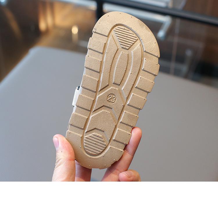 2025 Summer Kids' Closed-Toe Sport Sandals, Non-Slip Soft Sole, Korean Style Beach Shoes for Boys and Girls