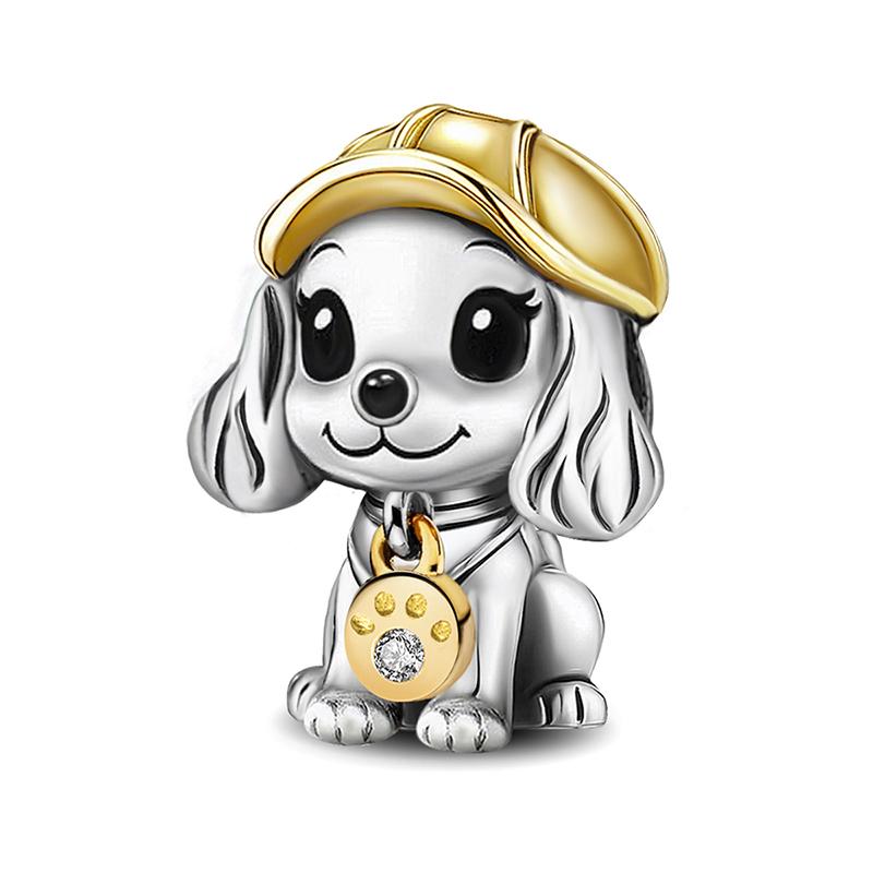 

925 Silver Sunglasses Duck Puppy Cooking Mouse Bead Diy Bracelet Bangle Making Gift Of High Quality Fine Jewelry