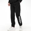 Adidas Letter Logo Woven Long Knit Sports Pants Men Bottoms Black GP4871