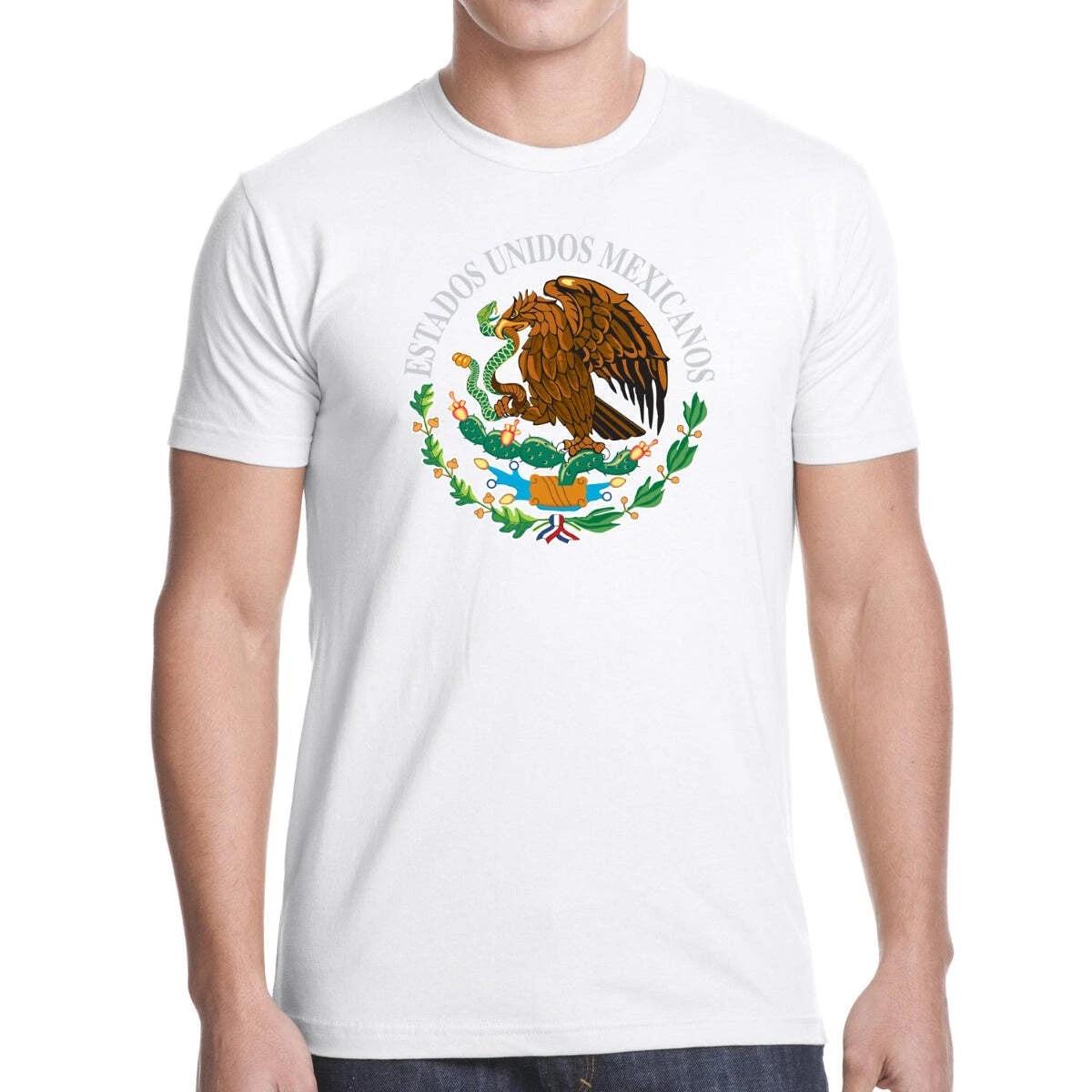 

T shirts with Mexican Shield Printed with High Quality M