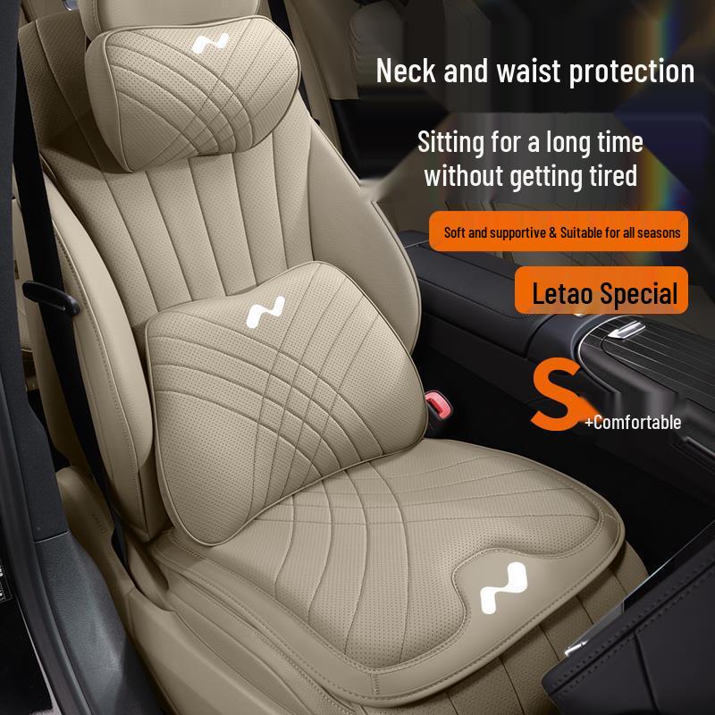 GRF Ledao L60/L90 Headrest Lumbar Support and Neck Protection Pillow for Car Seats