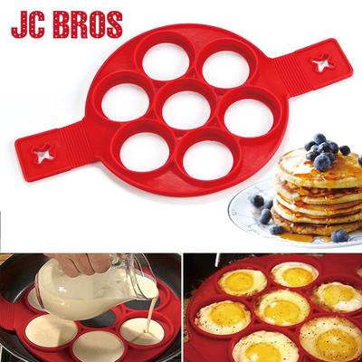 Pancake Egg Mold Fantastic Silicone Non Stick Kitchen Flippin Pancake Maker Fast Eggs Cooking Tools