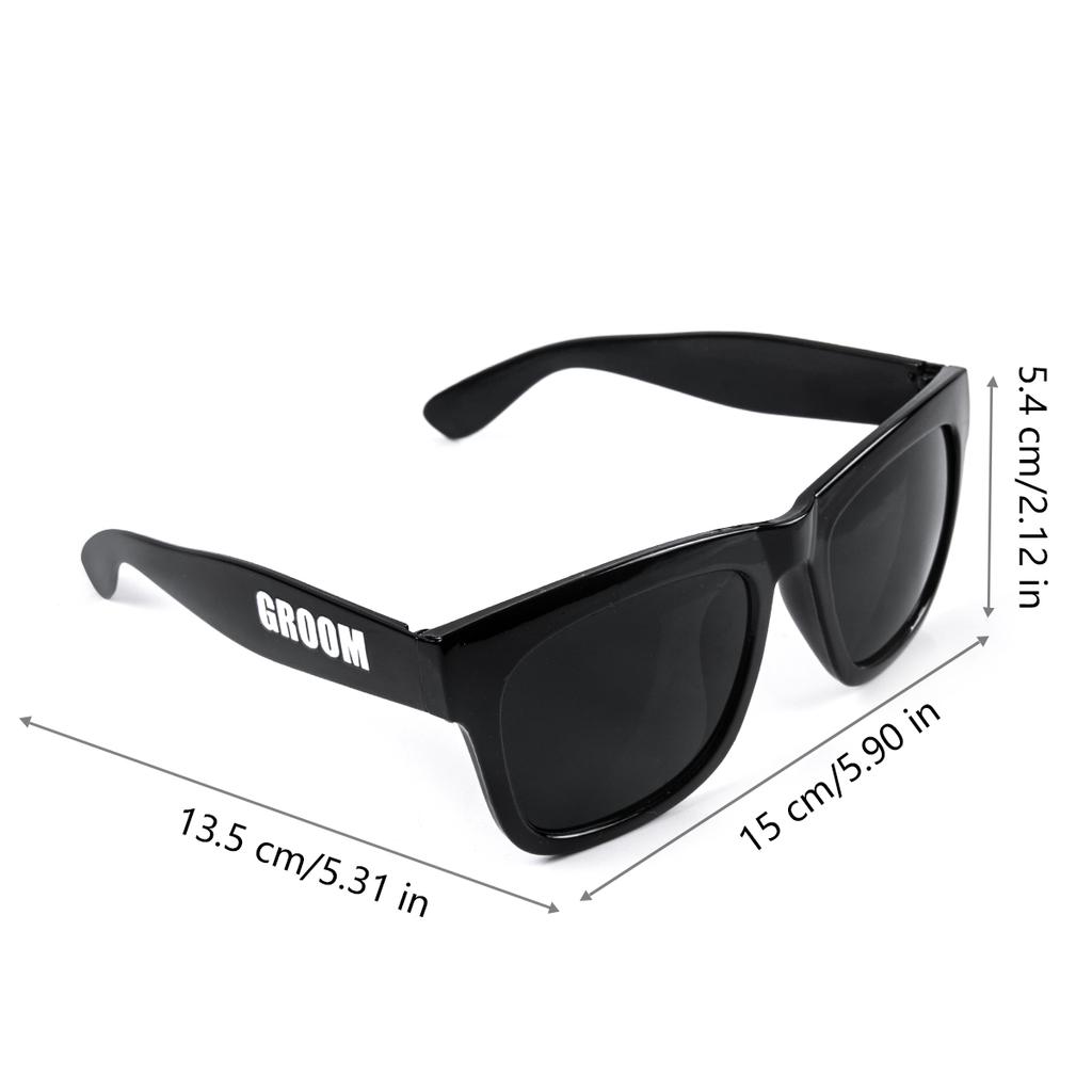 Just Married Sunglasses Wedding Decoration Groom/Groomsman/Team Bride/bride To Be Glasses Bachelorette Bachelor Party Supplies