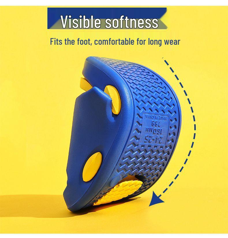 Kids' Non-slip Summer Indoor Slippers: Odor-resistant Sandals for Boys & Girls