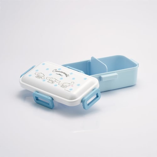 Skater Bento Box 530ml Antibacterial Fluffy Dome Lid For Women Made in Japan Sanrio Cinnamoroll Watercolor Cosmetics PFLB6AG