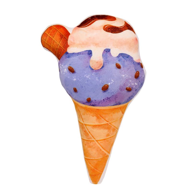 Cone Crispy Ice Cream Plush Toy Home Decoration Stuffed Doll Cushion Gift Kids