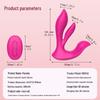 ManopalaMei Dual Stimulator Remote Control Vibrator for G-Spot and Clitoral Pleasure