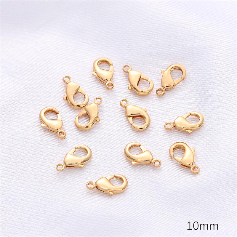 

14k Gold-Filled Lobster Clasp Extension Chain for DIY Jewelry One Package