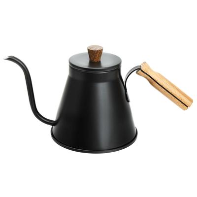+kuRo Coffee Pot, Drip Pot, 900ml, IH Compatible, Direct Fire Compatible, Stylish, For Drip, For 3 To 5 People