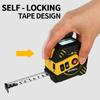 Rechargeable 2in1 Multifunction Laser Rangefinder 80m 40m with 5m tape LCD Display with Backlight Laser Tape Measure