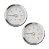 Bimetallic Temperature Gauge Stainless Steel Thermometer Industrial Heating Silver Robust Stainless Steel Tube For Heating