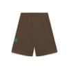 Li-Ning Sports Life Series Cartoon Letter Print Straight Shorts Women Bottoms Mink-Brown AKST664-4