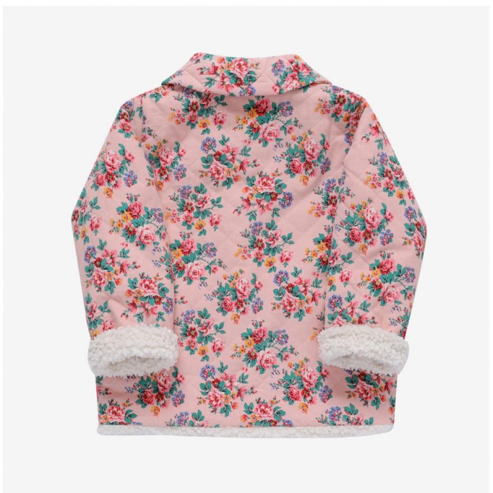 Louis Misha Grm W23 C0187  Dalila  Delilah Floral Kids Coat