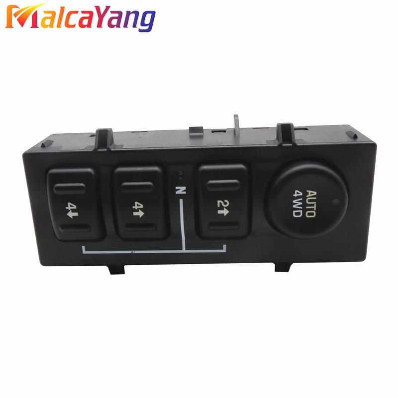 Transfer Case Selector Dash Switch For Chevrolet Tahoe Suburban 19259313 For GMC Sierra Silverado Cadillac Avalanche