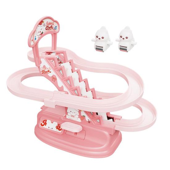 

Игрушка-лестница для лазания животных, горка, детская развивающая мультяшная утка, кролик, лестница для лазания, американские горки, скользящая трасса, игрушка для малышей, мальчиков, девочек, подарок A Rabbit