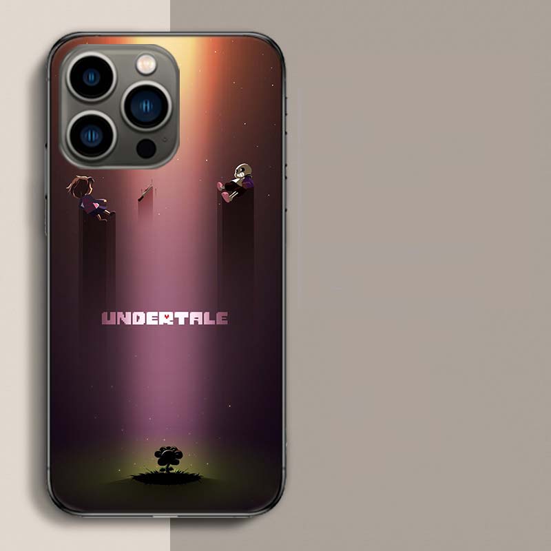 Chapter art Undertale Phone Case For Iphone 17 Air 15 Pro 14 Plus 16 Pro Max 17E 16E 12 13 Mini 11 Cover Cute Fundas