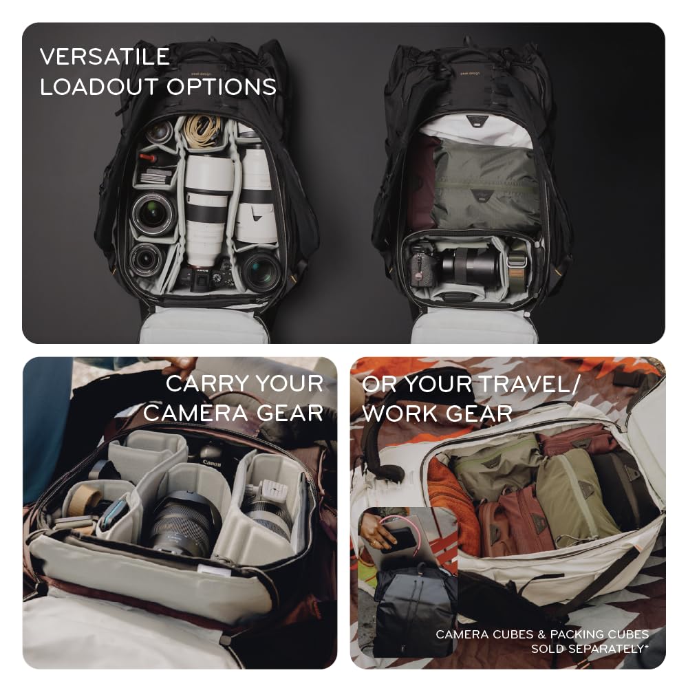 Peak Design Outdoor Backpack 25L Black [ ] BABP-25-BK-1