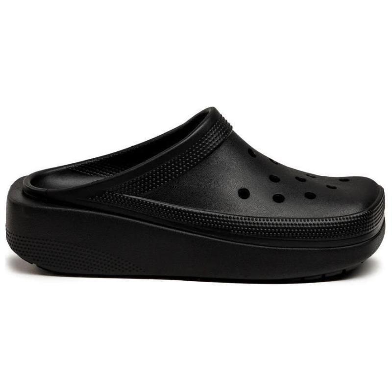 Crocs Classic Clogs Blunt Toe EVA Sandals Unisex 'Black'