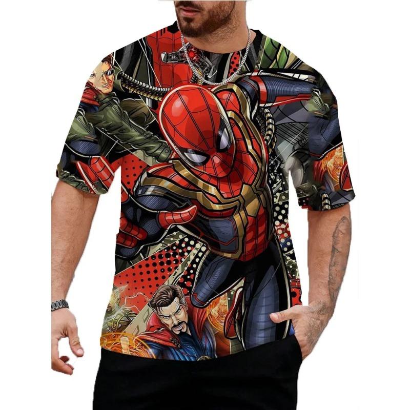 2026 summer 3D printed men's new T-shirt casual and comfortable Venom T-shirt men's short sleeved T-shirt men's clothing