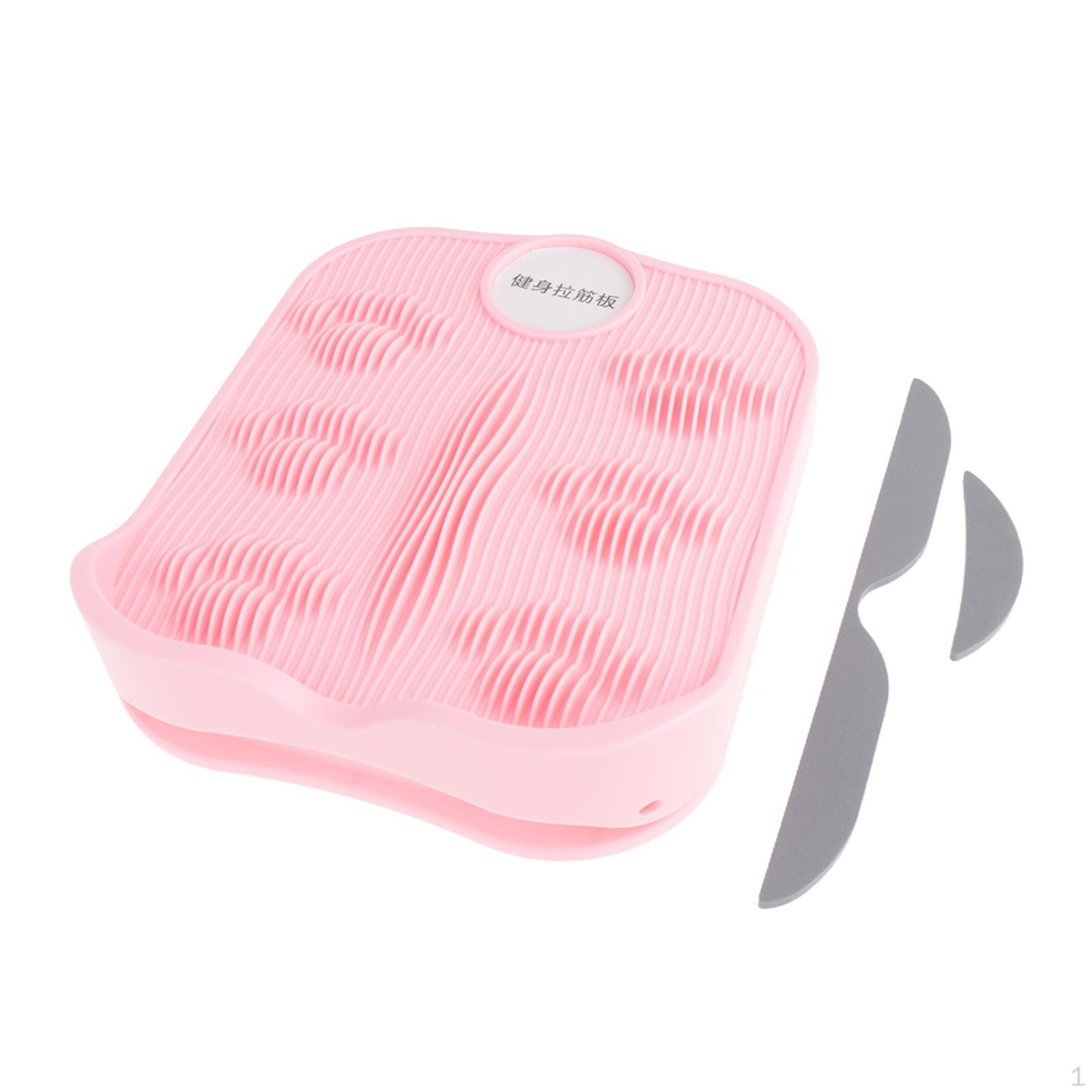 

Calf ,Slant Board ,Non Slip Base, Leg Stretcher ,Professional ,for Enhanced Ankle Flexibility рожевий