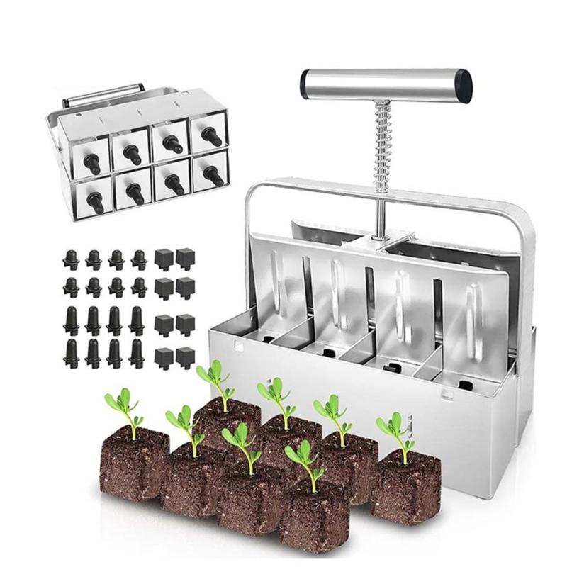 Permanent Metal Soil Former Collection For Producing Uniform Growing entities To Improve Germination Results