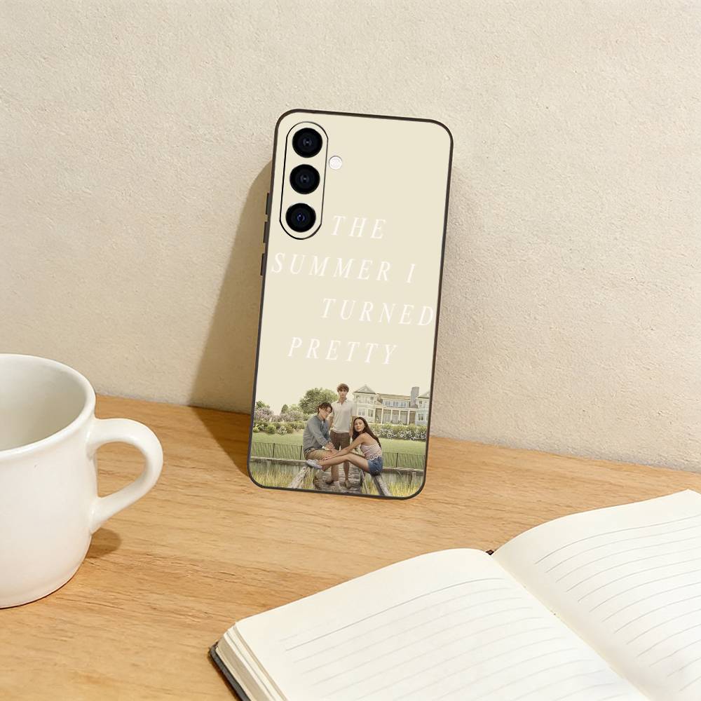The S-Summer I Turned Pretty    Phone Case For Samsung Galaxy A73,A72,A71,A70,A53,A52,A51,Others Soft Black Cover