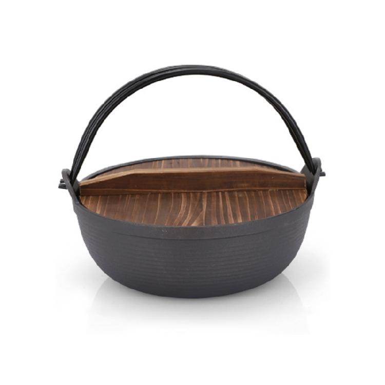 Gjutjärnsgrytor Hängande Soppgrytor Camping Matlagningsgrytor Utomhus Tillbehör