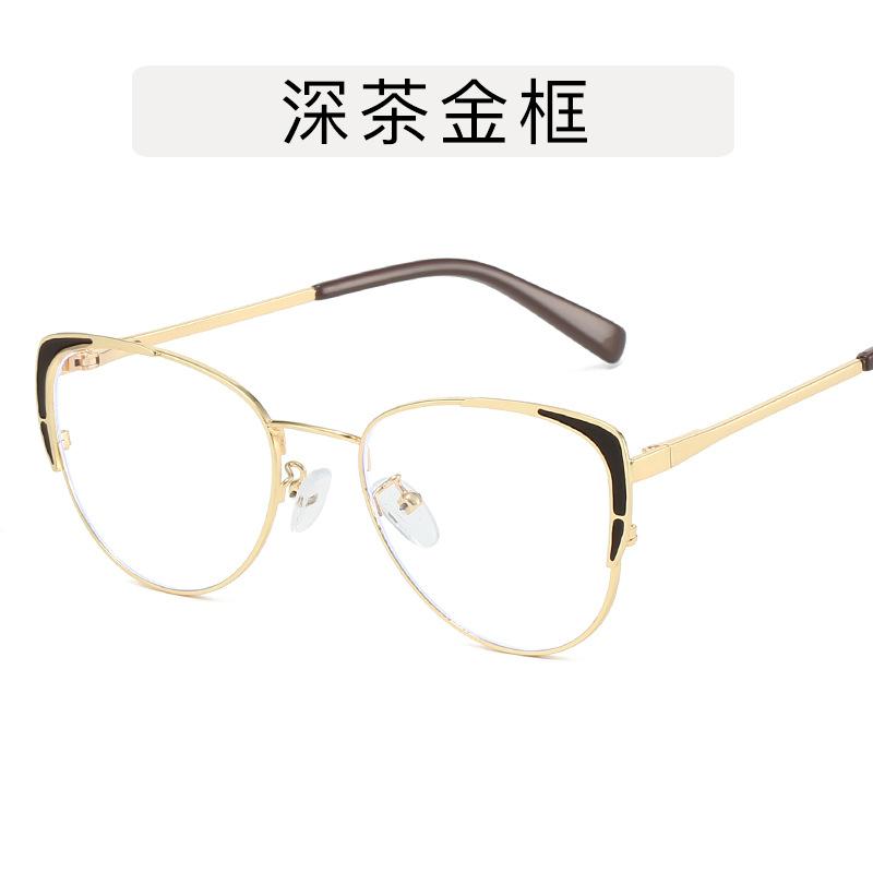 New Style Woman Glasses Cat Eye Shape Blue Light Blocking Women Glass High Quality Eyeglass Frames Women