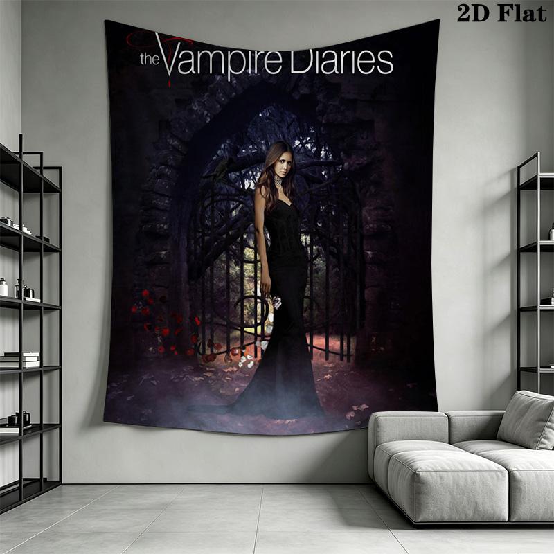 Vampire Diaries Meets Originals Threepiece Set 1 Duvet Cover 2 Pillowcase Without Core Soft And Comfortable Christmas Birthday Gift