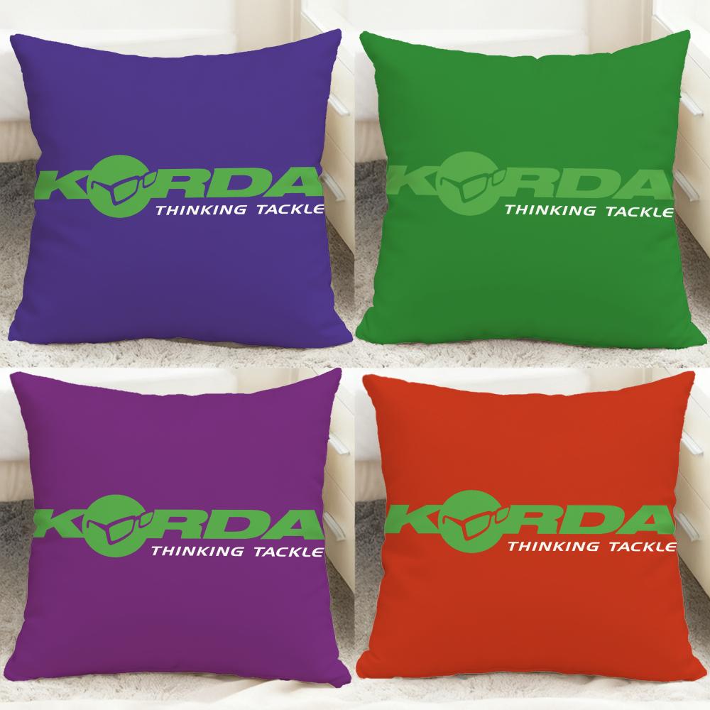 Hot KKodak Fishing Tackleied Cushion Cover Comfortable Reversible Pillow Cover Ideal for Car Sofa Bedroom Beyond