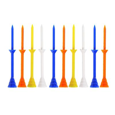 Pack of 10 Golfs Support Tees Golfs Base Golfs Holder Tees Standard Golfs Tees Castles Golfs Tees for Driver Training