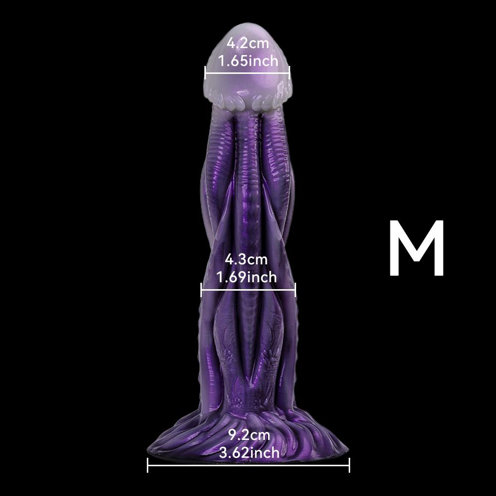 Monster Anal Plug Sex Toy Simulated Penis Vaginal Massager Stimulating G-Spot Suitable For Couple Training Sex Toys