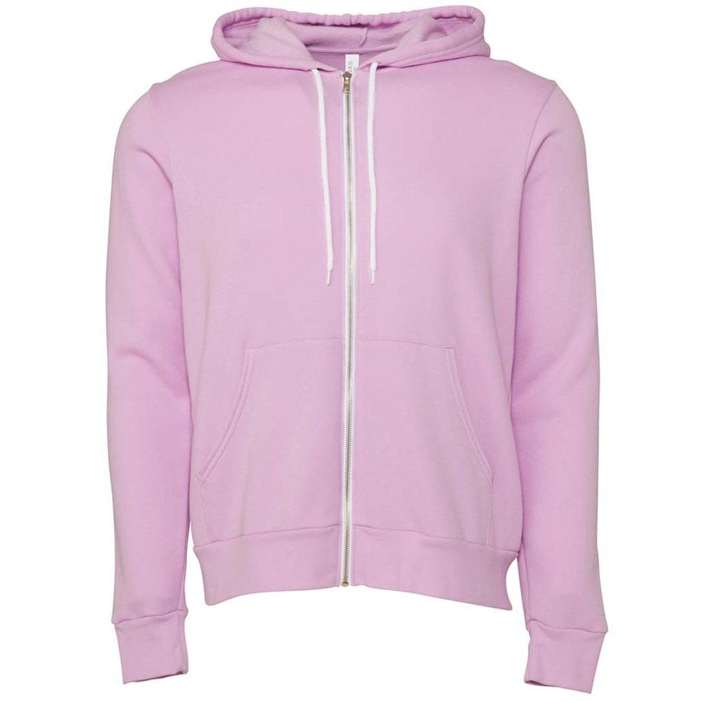 Bella + Canvas Adults Unisex Full Zip Hoodie