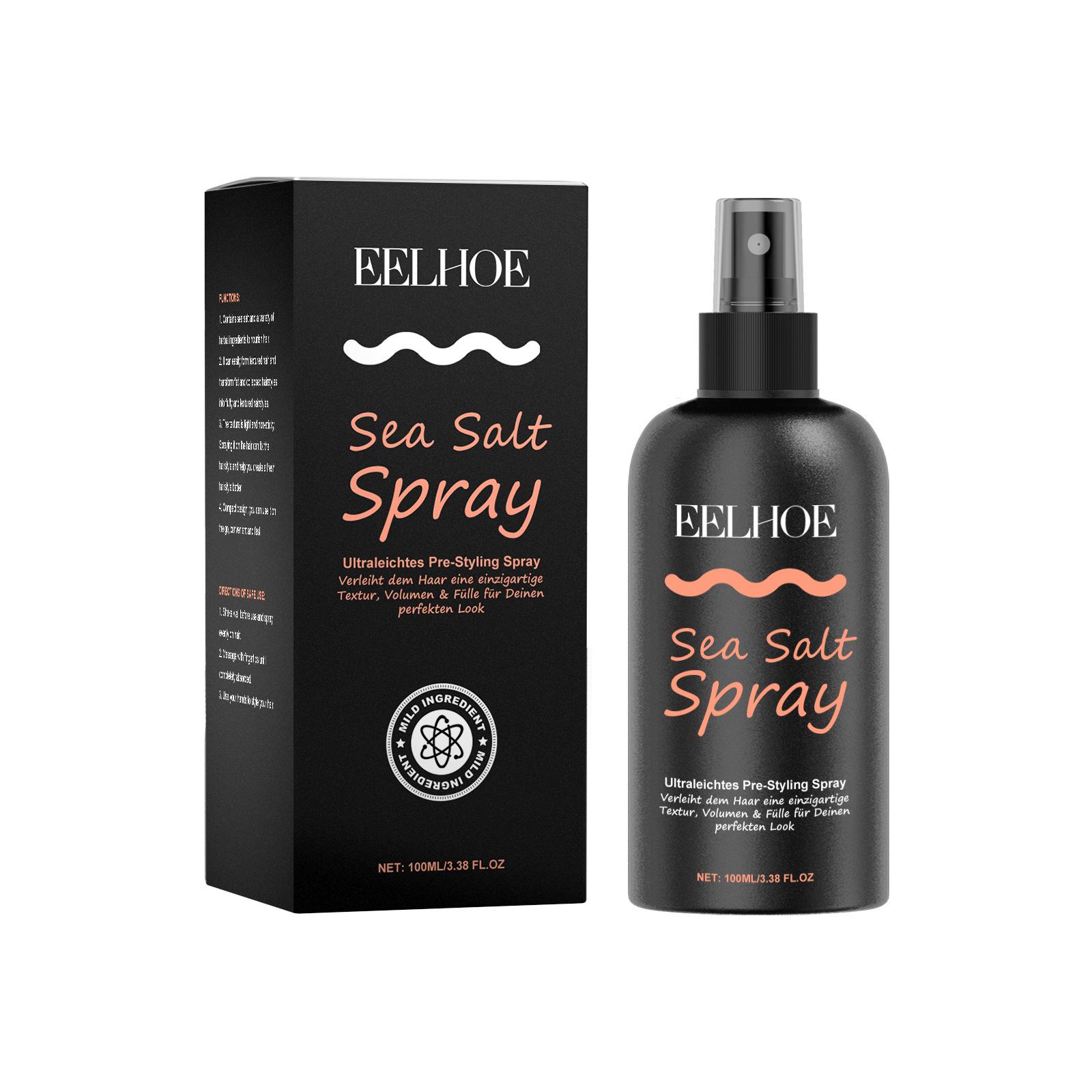 

EELHOE Sea Salt Hair Styling Spray - Refreshing, Fluffy, No-Wash Formula