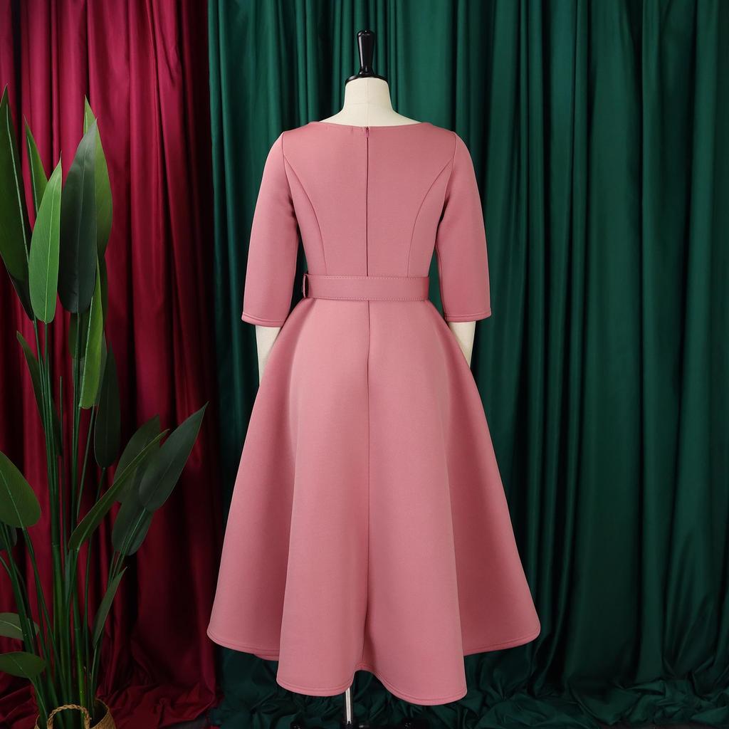 Elegant Women's Fashion Party Dress - Bridesmaid Banquet Dress