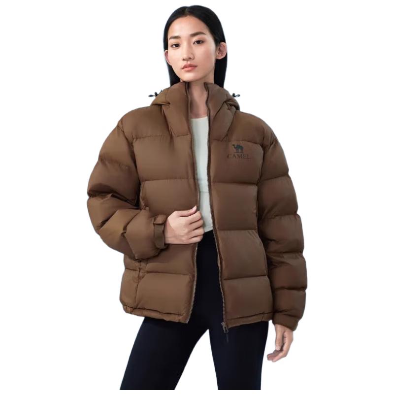 

Camel Unisex Graphene Water-Repellent Puffer Down Jacket L