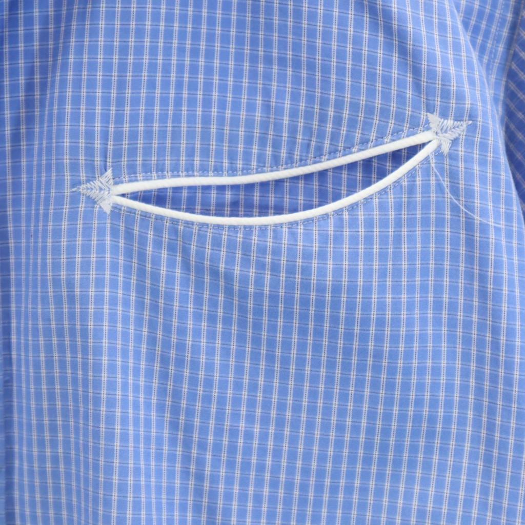 BEDWIN & THE HEARTBREAKERS Made In Japan Check Pattern Long Sleeve Western Shirt Men's Used