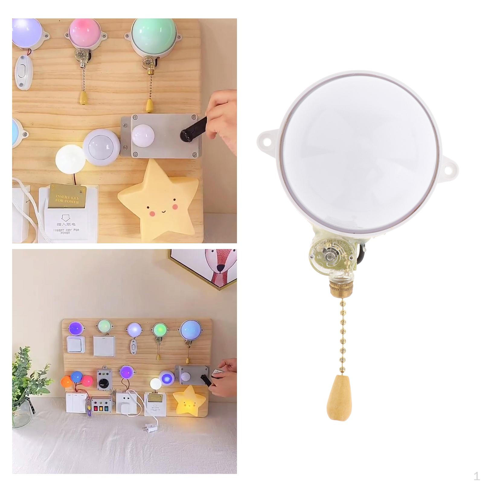 

DIY практические навыки обучения Монтессори развивающие дети и игрушки подарок для вечеринки ролевые игры Pull Light Small_8.5x6x3.2cm