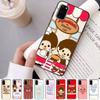 Cute M-Monchhichi Fashion Phone Case For Samsung S 24 Fe 25 Ultra Plus 20 Lite 21 30 22 23 24 22 Ultra 5G Fundas