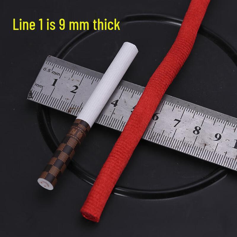 Red Chinese Knot Weaving Cord