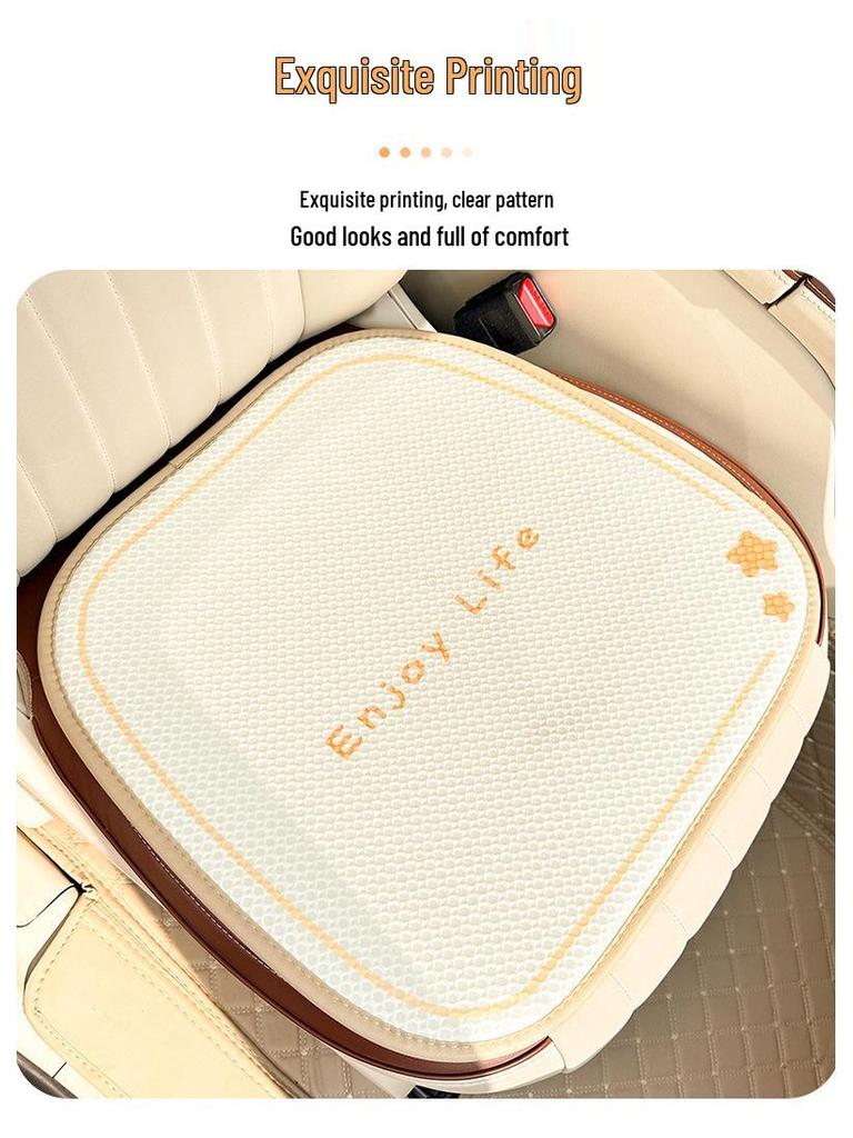Cute Little Bear Car Seat Cushion - Universal, Comfortable, Four-Season Use