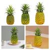 Artificial Pineapple Figurine Decor Modern Display Lifelike Fruit Model for Kitchen Living Room Kids Toys Photo Prop Cabinet