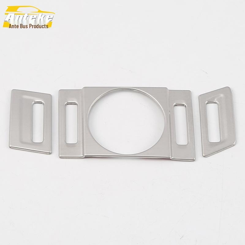 Magotan Front Row Air Vent Decorative Frame & Center Console Sequin Sticker for 17 Models