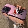Creative Christmas M design phone case suitable for iPhone 17 16 15 14 13 12 11 Pro/Max/Plus anti drop and shockproof back cover