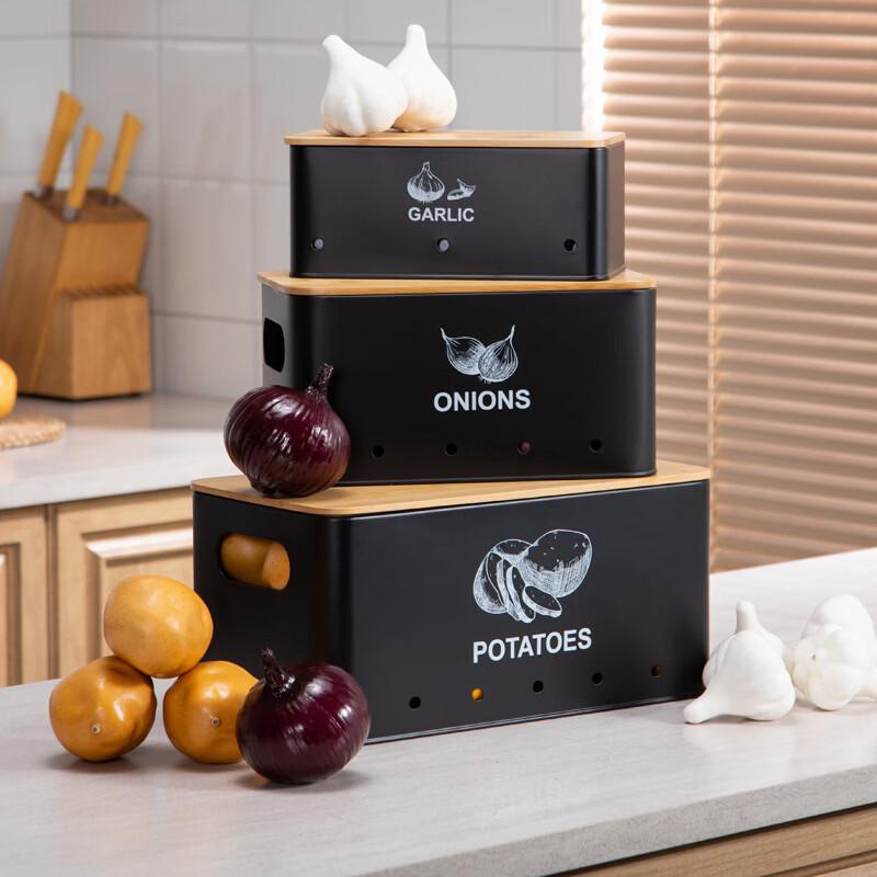 Stackable Kitchen Vegetable Storage Canisters