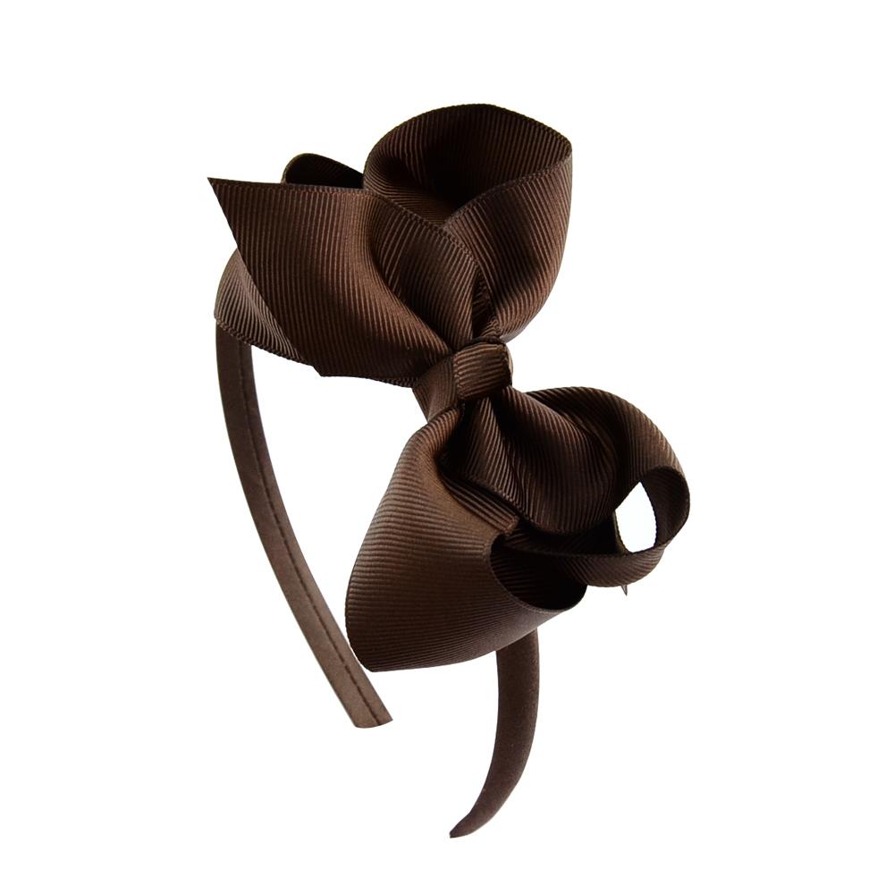 1 Pc Candy Color Cute Girls Headbands Kids Solid Bowknot Hair Bands Lovely Handmade Headwear Children Hair Accessories
