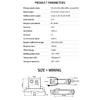 AC/DC Current Transmitter 0-10A-20A-50A-100A-150A To 0 10V 0 5V 4 20ma With 8mm/12mm Hole DC24V Current Transducer Transmitter