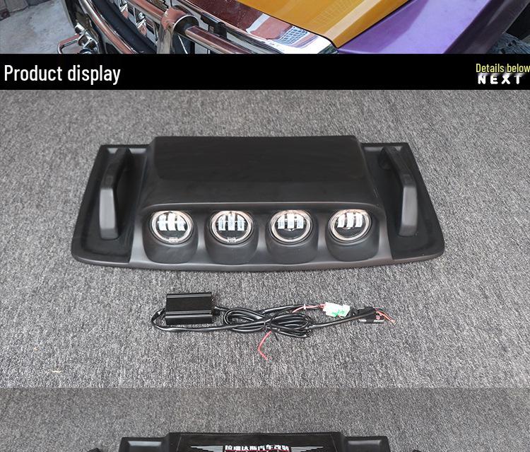 Hummer H3 Hood Scoop Spotlight & Light Kit for Exterior Accessories
