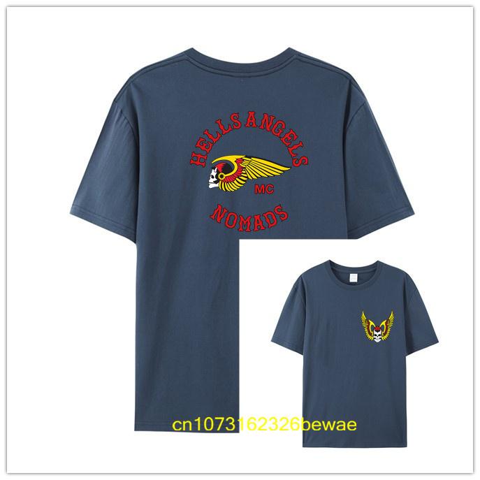2025 Maglietta Uomo Casual Hells Angels 81 Supporto Maglietta Grafica Oversize Top Sportivi Traspirante Comodo Streetwear S 4xl