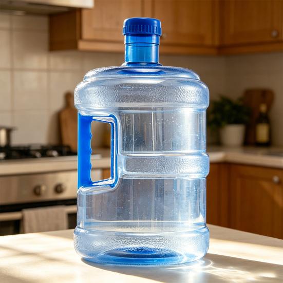 Water Bucket Refillable Durable Water Bottle Space-Saving with Sealing Water Container for Home Office Emergency Use
